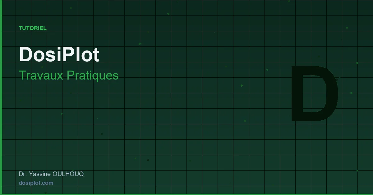 DosiPlot interface travaux pratiques